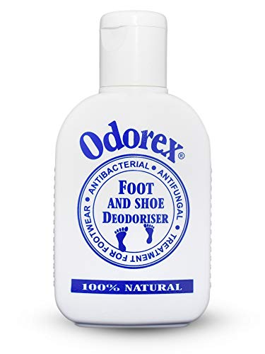 All Natural Deodorant Foot Odor Eliminator for Smelly & Stinky Feet – Fungus & Athletes Foot Prevention | Shoe Deodorizer and Antiperspirant – Odorex Natural – Antifungal, Kills Odor FAST