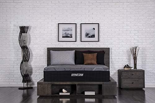 Brooklyn Bedding Spartan 13.5-Inch CopperGel Energex Hybrid Mattress with Far Infrared Rays Technology, Cal King Medium