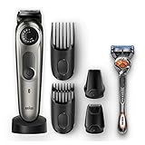 Braun BT 7040 Beard Trimmer & Hair Clipper, Black/Grey