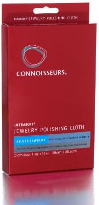 Connoissuers Silver & Metal Care Pen and Jewelry Polishing Cloth Cleaner - CO-1029