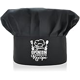 ZBBFSCSB Funny Chef Hat, Adjustable Cooking Hat for Man, Christmas for Men Husband Grandpa Brother