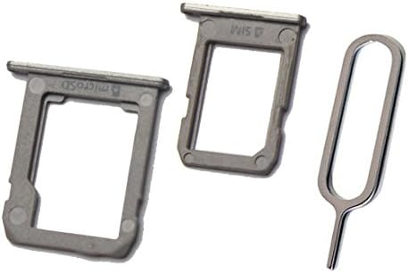 Micro SD Card Tray + Sim Card Holder Replacement for Galaxy Tab S2 9.7 T810 T815 (Gold)