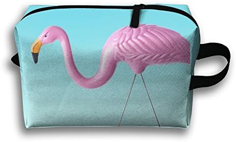 Funny Flamingo Cool Makeup Storage Bag Multifunction High Grade Travel Case Brush Organizer