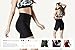 TSLA Women's High Waisted Bike Shorts, Workout Running Yoga Shorts with Pocket, Athletic Stretch Exercise Shorts, 7'' Pocket Black, Large