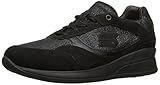 Skechers Women's Vita Fashion Sneaker, Black, 9.5 M US
