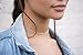 Benevolence LA Choker Necklace - Gold Necklace for Women or White Gold 14k Gold Dipped Satellite Beaded Curb Ball Chain Gold Choker Layering Womens Necklaces Simple Chokers Celebrity Endorsed