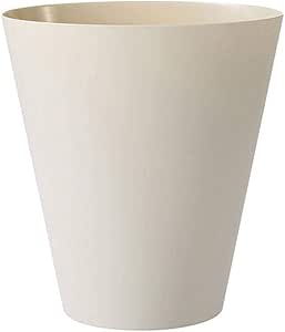 Bote de Basura Redondo Papelera de Plástico Papelera Minimalismo