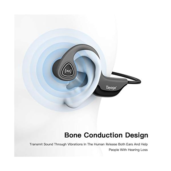 Tayogo-Bone-Conduction-Headphones-Bluetooth-50-Open-Ear-Wireless-Sports-Headsets-wMic-for-Jogging-Running-Driving-Cycling- Tayogo Bone Conduction Headphones Bluetooth 5.0 Open-Ear Wireless Sports Headsets w/Mic for Jogging Running Driving…
