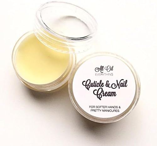 Cuticle &amp; Nail Cream Essential Oil Infused, All Natural Nail and Skin Soothing Cream for Softer Hands and Prettier Manicures
