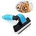 TOPOPET Dog Brush, Cat Brush, Pet Grooming Brush Rake Effectively Reduces Shedding by Up to 95% Professional Deshedding Tool for Dogs and Cats