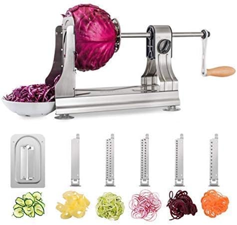 Compra WellToBe CS-668 Cortador de Verduras en Espiral ...