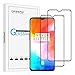 (2 Pack) Orzero Compatible for Oneplus 6T Tempered Glass Screen Protector (Full Adhesive), 2.5D Arc Edges 9 Hardness HD Anti-Scratch Bubble-Free Full-Coverage (Lifetime Replacement)