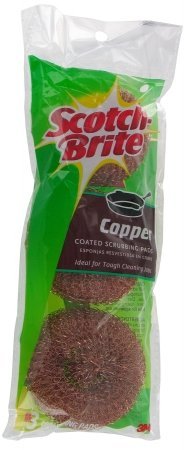 3PK COP SCOURING PAD