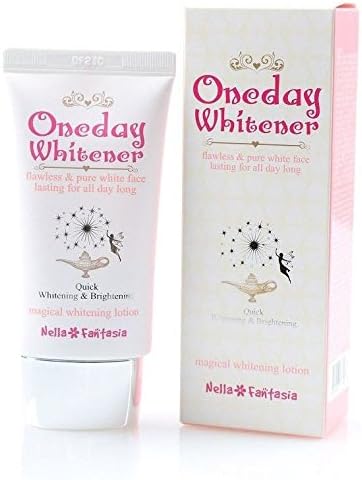 Nella Fantasia One Day Whitener Magical Whitening Lotion 40g / 120g It will make your face look bright and lasts 10 to 12 hours. Not the wash-off type (40g)