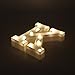 SDOUBLEM LED Marquee Letter Lights Alphabet Light Up Sign for Home Party Bar Decoration Letter K