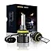 H11 LED Headlight Bulbs with Fan, 24W Extremely Bright All-in-One Conversion Kit Fog Light CSP Chips with High/Low Beams IP67-1900 Lumens 6000K Cool White (Cool White)