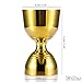 SKY FISH Stainless Steel Bar Jigger 1/2oz 3/2oz Cocktail Jigger Measuring Cups Bell Jigger 1oz 2oz Measure，Gold Plated