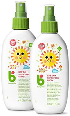 Babyganics SPF 50 Baby Sunscreen Spray UVA UVB Protection