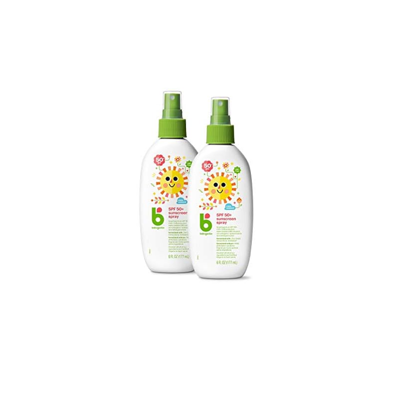 Babyganics SPF 50 Baby Sunscreen Spray | UVA UVB Protection | Octinoxate & Oxybenzone Free | Water Resistant, 6 Ounce…