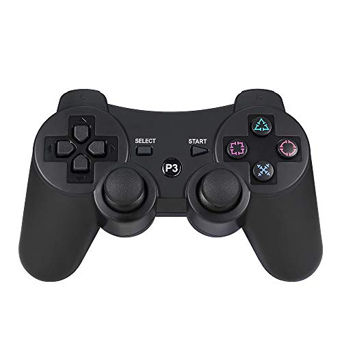 Wireless Game Controller for PS3, Cosaux FM12 Wireless Bluetooth Gamepad Playstation 3 dualshock Game Joystick for Playstation 3 - Black (Third-Party Product) Wireless Game Controller for PS3, Cosaux FM12 Wireless Bluetooth Gamepad Playstation 3 dualshock Game Joystick for Playstation 3 - Black (Third-Party Product)