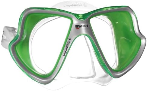 Mares X-Vision LiquidSkin Dive Mask-Clear / Green