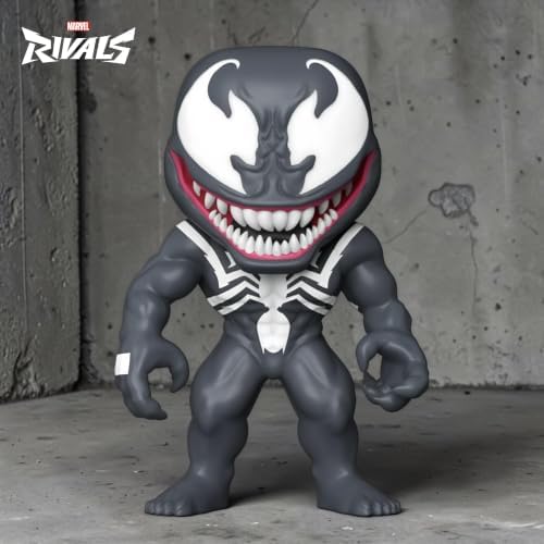Pop! Jogos: Marvel Rivals - Venom - 1 em 6 Hipóteses de Receber a Variante Rara Chase (Blue Venom) - Estilos Podem Variar - Figura de Vinil Colecionável - Ideia de Presente - Merchandising Oficial