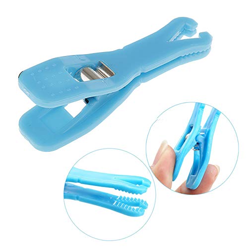 Body Piercing Clamps Tool - Yuelong 25PCS Disposable Triangle Body Piercing Needle Slot Forcep Clamp Piercing Clip Septum Ear Nose Lip Navel Tattoo Piercing Supplies(Triangle)