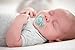 Philips AVENT Newborn pacifier 2 Piece, Blue/Green, 0-2 Months