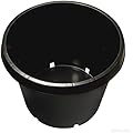 15 Gallon Premium Nursery Pot - Round Heavy Duty Plant Container - Hydrofarm HG15PHD