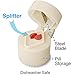 The Original EZ Swallow Pill Splitter – 2-in-1 Pill Cutter and Organizer for Adults, Children and Pets