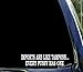 Imports are like tampons .... - 8 WHITE - funny Vinyl Decal Window Sticker - chevy ford sticker decal by dcows