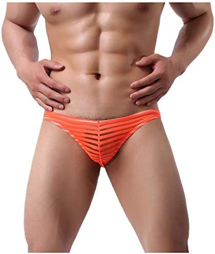 iYBUIA Fashion New Men's Boxer Briefs See-Through Transparent Bamboo Fiber Modal Pants Underwear Underpant