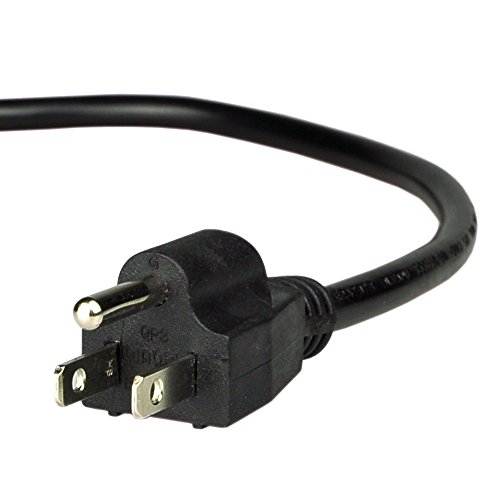 image for Pinfox 6ft 18 gauge 3 Prong Heavy Duty Universal AC Appliance Replacem