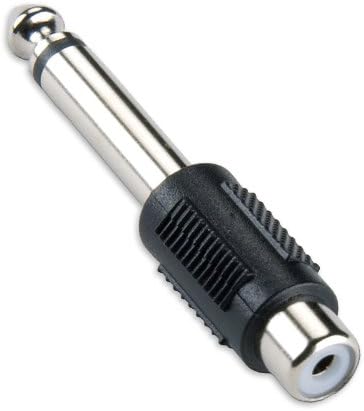 Indigo Banana RCA to 6.35 mm Mono Audio Adapter
