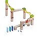 HABA Ball Track Basic Switch Track - 41 Piece Wooden Marble Run with Plastic Elements (Made in Germany)