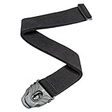 Planet Waves 50CTPL00 Lock Cotton Electric Guitar Strap - Black