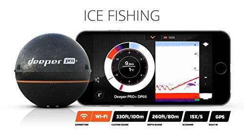 Deeper-PRO-PLUS-Smart-Sonar-GPS-Portable-Wireless-Wi-Fi-Fish-Finder-for-Shore-and-Ice-Fishing