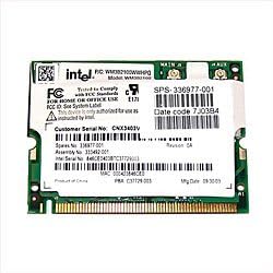 Compaq - Hp/Intel Mini Pci 11Mbps Wireless 2100 336977-001 Wi-Fi Lan Network Card