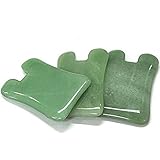 Jade Gua Sha Scraping Massage Tool | Heavy Premium Jade Stone | Hand Made Professional Guasha Board for ASTYM
