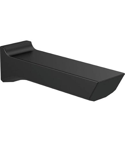 DELTA FAUCET RP90158BL Pivotal Diverter Tub Spout, Matte Black