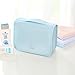 Travel Toiletry Bag, JJ POWER Portable Hanging Travel Kit Waterproof Cosmetic Bag Lightweight Toiletry Organizer (Sky Blue)