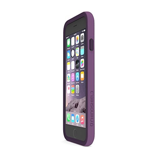 iPhone 6s Plus Case [Purple] RhinoShield CrashGuard Bumper [11 Ft Drop Tested] NO BULK [EggDrop Technology] Thin Lightweight Protection [Includes FREE Back Transparent Skin] Also fits iPhone 6 Plus