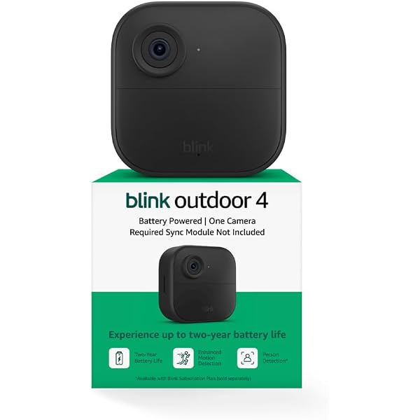 Piquet Sol Avec Housse Silicone Pour Blink Outdoor 4 – Installation Facile Dans Herbe Ou Terre Souple, Réglable En Hauteur