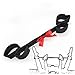 YiZYiF Strong Velcro Nylon Spreader Bar Wrist to Ankle Cuffs