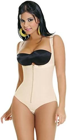 Salome Sleeveless Body Panty 0419 Black - 3X