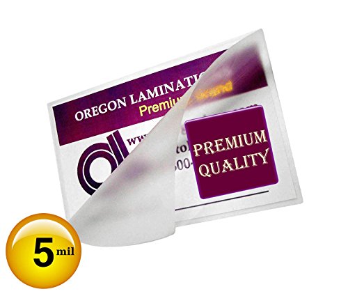 Qty 500 Wallet Photo Laminating Pouches 2-3/4 x 3-3/4 Hot 5 Mil Clear
