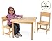 KidKraft  Aspen Table and Chair Set - Natural
