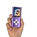 MP3 Player/Music Player,EVASA with a 16 GB TF Card Portable Digital Music Player/Video/Voice record/FM Radio/E-Book Reader,Ultra Slim 1.8''Screen (Purple)