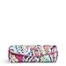 Vera Bradley Women's Cotton on a Roll Makeup Brush & Pencil Case, Wildflower Paisley, One Size