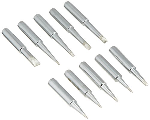 Aoyue/Hakko Chisel Soldering Tip Set of 10 Pcs.